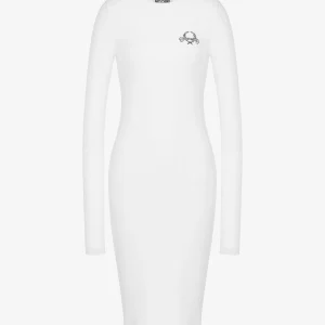 Abito in cotone stretch Laurel Crown Logo