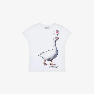T-shirt in jersey Goose