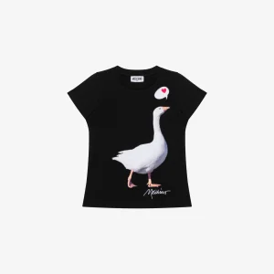 T-shirt in jersey Goose