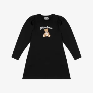 Abito in jersey di cotone Moschino Teddy Bear