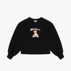 Felpa in cotone Moschino Teddy Bear