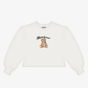 Felpa in cotone Moschino Teddy Bear