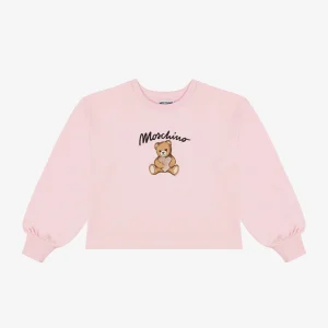 Felpa in cotone Moschino Teddy Bear