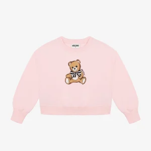 Felpa in cotone Moschino Teddy Bear