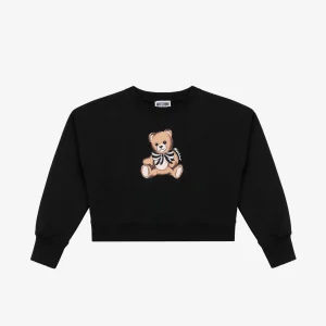 Felpa in cotone Moschino Teddy Bear