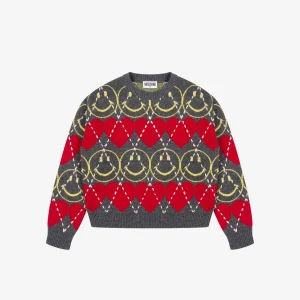 Pullover in misto lana Smiley®