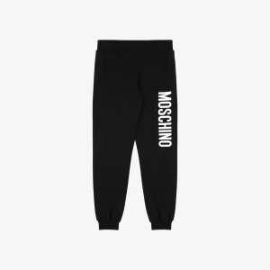 Pantalone jogging in felpa Logo Print