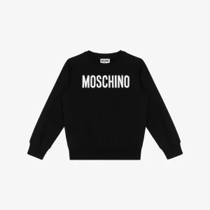 Felpa in cotone Logo Print